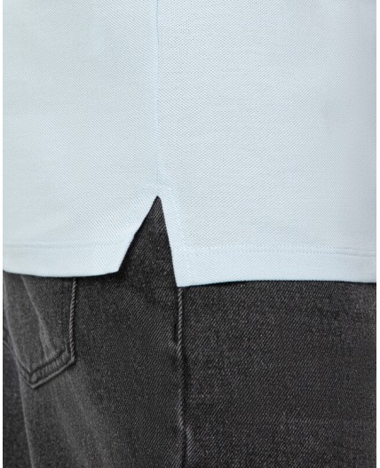 Футболка серо -голубой