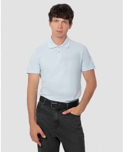 Футболка серо -голубой