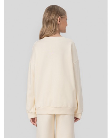 Свитшот топленое молоко +печать