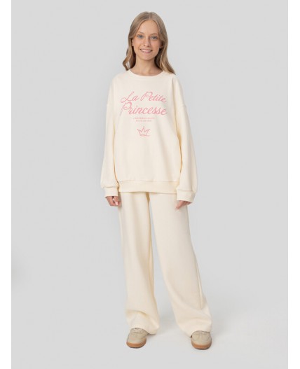 Свитшот топленое молоко +печать