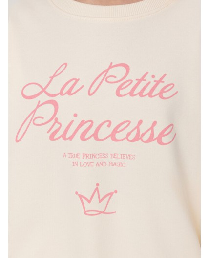 Свитшот топленое молоко +печать