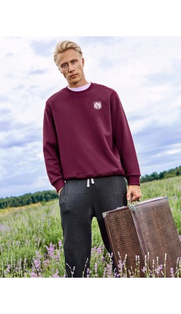 Свитшот бордо