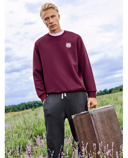 Свитшот бордо