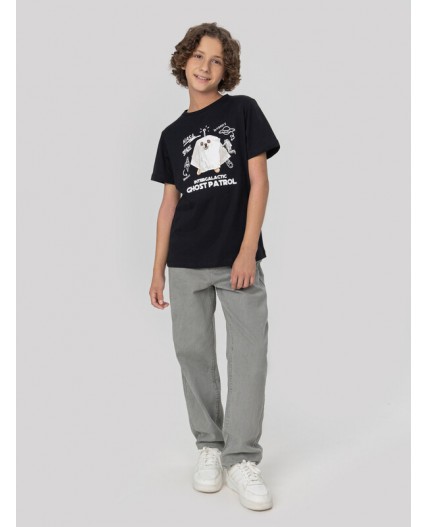 Футболка черный +печать5