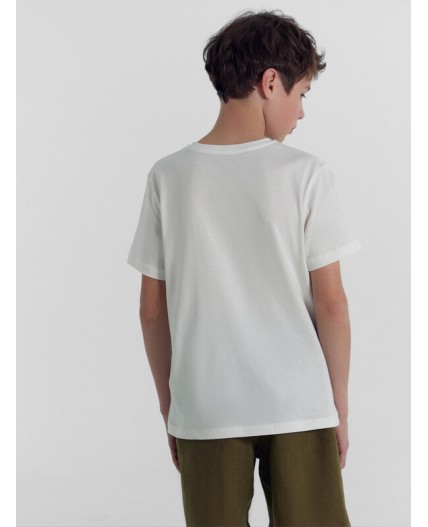 Футболка белый +печать5