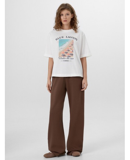 Футболка белый +печать