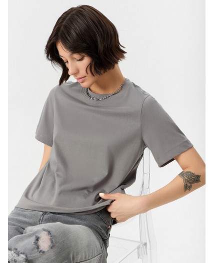 Футболка темно -серый