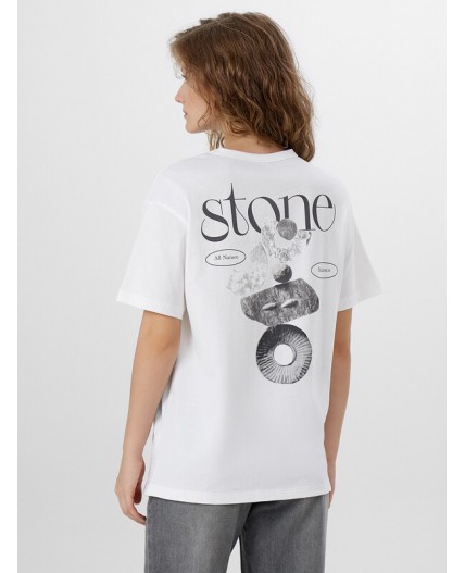 Футболка белый +печать6