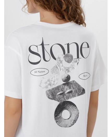 Футболка белый +печать6