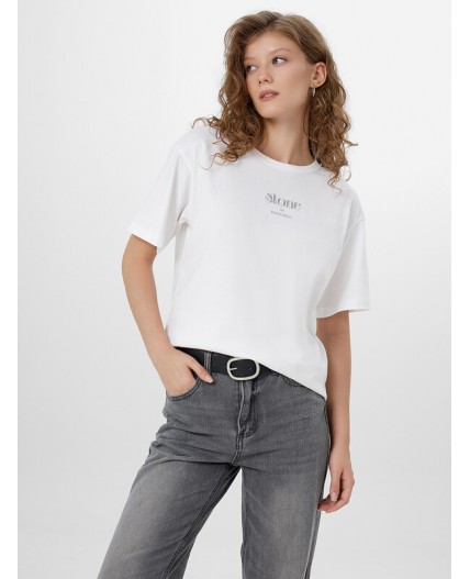 Футболка белый +печать6