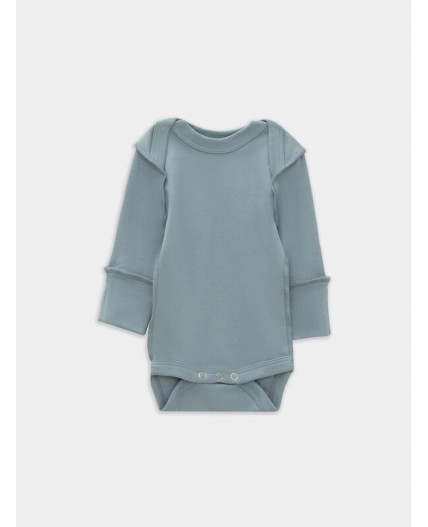 Боди тигрята на пудре +песочный +сланец