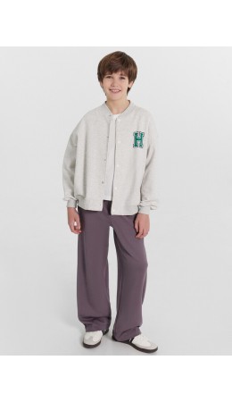 Брюки олово