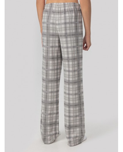 Брюки серая клетка