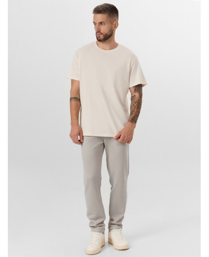 Брюки двухцветный св.серый