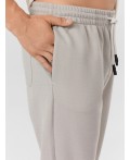 Брюки двухцветный св.серый