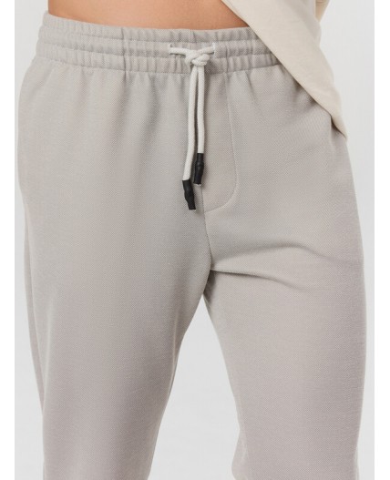 Брюки двухцветный св.серый