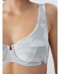 Бюстгальтер серый тай дай