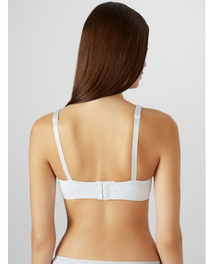 Бюстгальтер серый меланж 4306-А