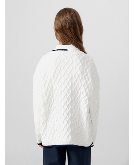 Жакет молочный