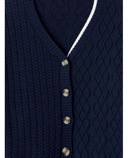 Жакет темно -синий