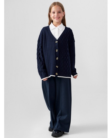 Жакет темно -синий