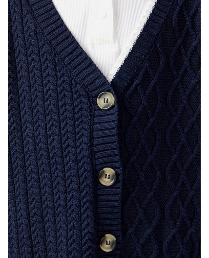 Жакет темно -синий