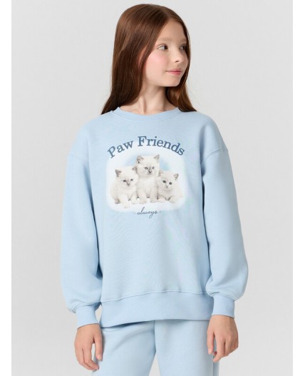 Комплект серо -голубой +печать