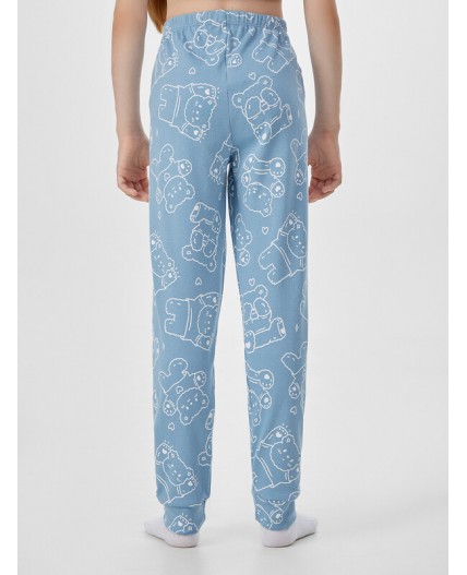 Комплект мишки на сине -голубом