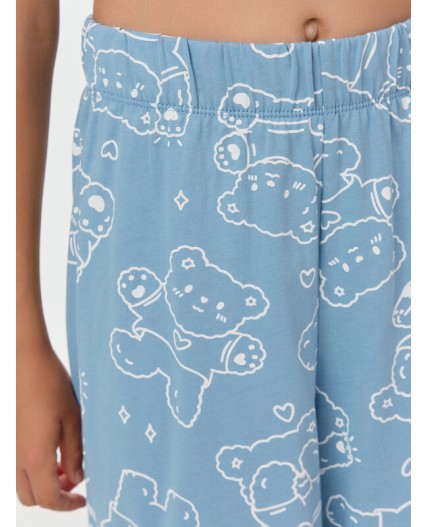 Комплект мишки на сине -голубом