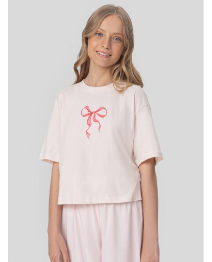 Комплект розовый зефир +полоски на зефире