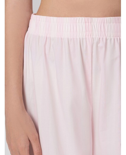 Комплект розовый зефир +полоски на зефире