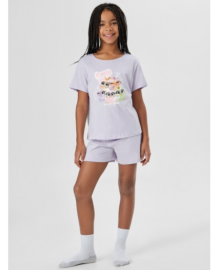 Комплект лаванда +печать