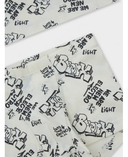 Комплект граффити на молочном