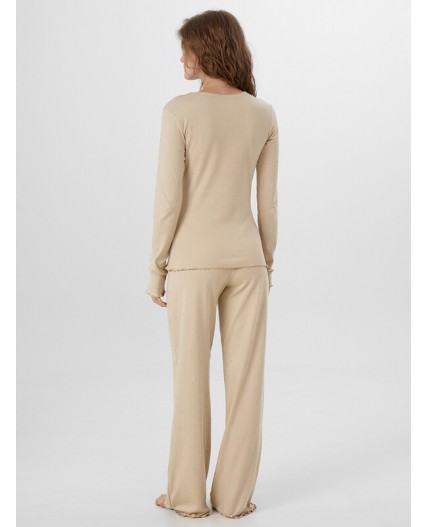 Комплект серебряные лапки на песочном