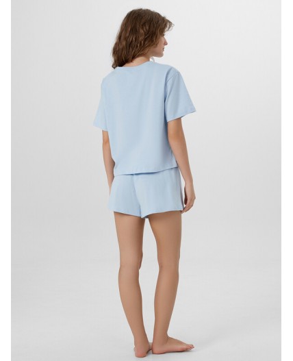 Комплект серо -голубой +печать