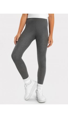 Легинсы т.серый меланж