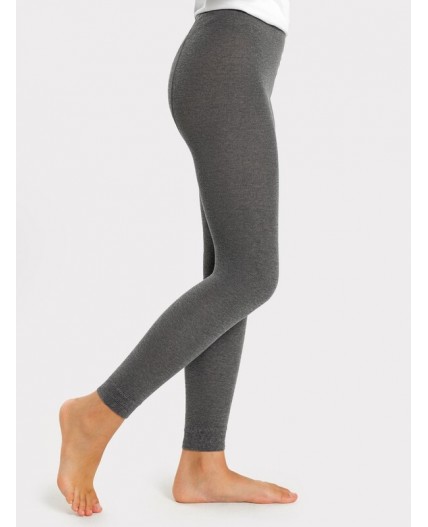 Легинсы т.серый меланж