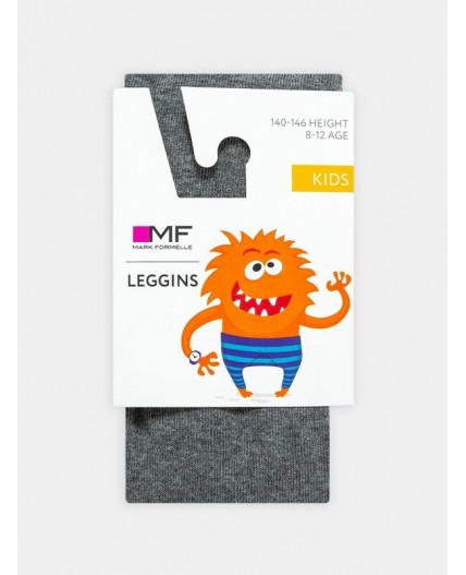 Легинсы т.серый меланж