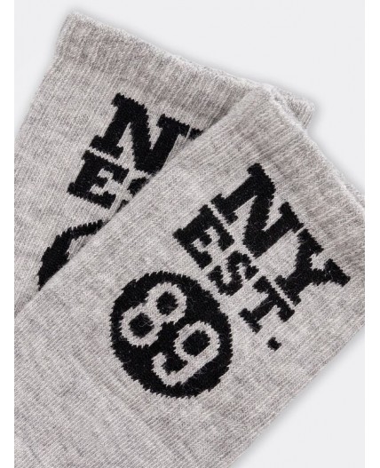 Носки серый меланж