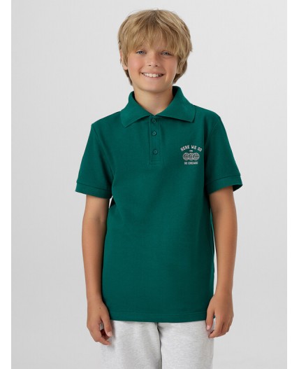 Поло хвоя +печать