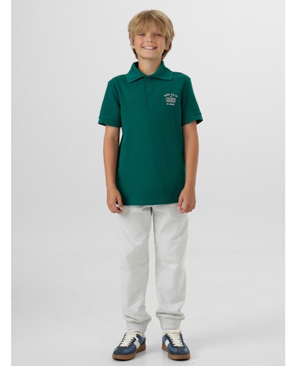 Поло хвоя +печать