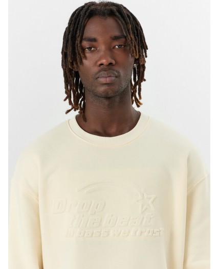 Свитшот айвори +печать