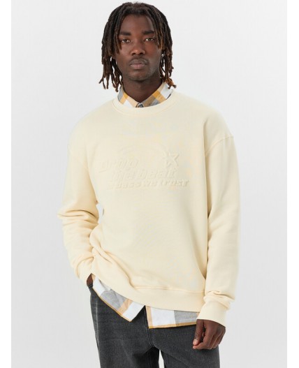 Свитшот айвори +печать