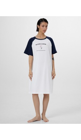 Сорочка белый +печать2