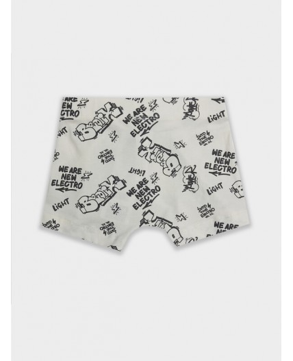 Трусы граффити на молочном