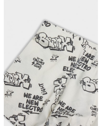 Трусы граффити на молочном