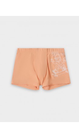 Трусы персик +печать1