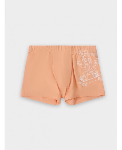 Трусы персик +печать1