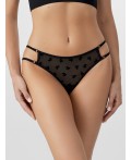 Трусы бантики на черном