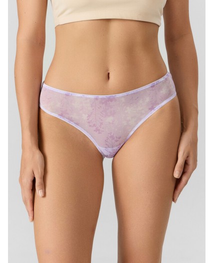 Трусы лавандовые веточки